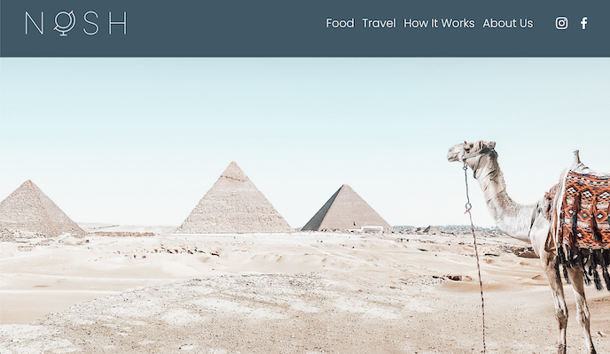 nosh_travel_website